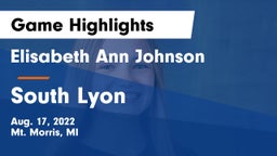 Elisabeth Ann Johnson  vs South Lyon Game Highlights - Aug. 17, 2022