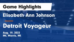 Elisabeth Ann Johnson  vs Detroit Voyageur Game Highlights - Aug. 19, 2022