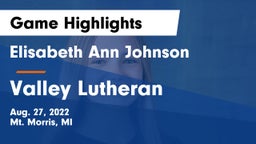 Elisabeth Ann Johnson  vs Valley Lutheran  Game Highlights - Aug. 27, 2022