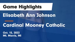 Elisabeth Ann Johnson  vs Cardinal Mooney Catholic  Game Highlights - Oct. 15, 2022