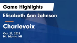 Elisabeth Ann Johnson  vs Charlevoix Game Highlights - Oct. 22, 2022