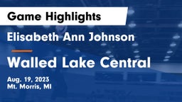 Elisabeth Ann Johnson  vs Walled Lake Central  Game Highlights - Aug. 19, 2023