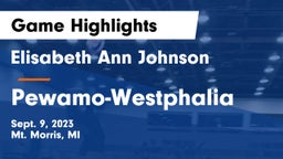 Elisabeth Ann Johnson  vs Pewamo-Westphalia  Game Highlights - Sept. 9, 2023