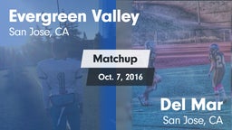 Matchup: Evergreen Valley vs. Del Mar  2016