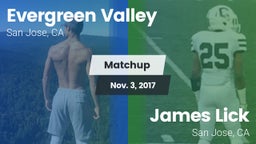 Matchup: Evergreen Valley vs. James Lick  2017