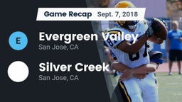 Recap: Evergreen Valley  vs. Silver Creek  2018