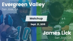 Matchup: Evergreen Valley vs. James Lick  2018