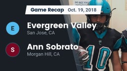 Recap: Evergreen Valley  vs. Ann Sobrato  2018