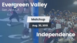 Matchup: Evergreen Valley vs. Independence  2019