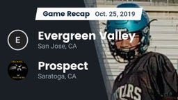 Recap: Evergreen Valley  vs. Prospect  2019