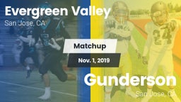 Matchup: Evergreen Valley vs. Gunderson  2019