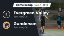 Recap: Evergreen Valley  vs. Gunderson  2019