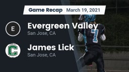 Recap: Evergreen Valley  vs. James Lick  2021