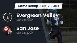 Recap: Evergreen Valley  vs. San Jose  2021