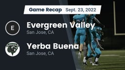 Recap: Evergreen Valley  vs. Yerba Buena  2022