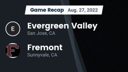 Recap: Evergreen Valley  vs. Fremont  2022