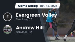 Recap: Evergreen Valley  vs. Andrew Hill  2022