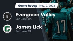 Recap: Evergreen Valley  vs. James Lick  2023