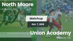 Matchup: North Moore vs. Union Academy  2016