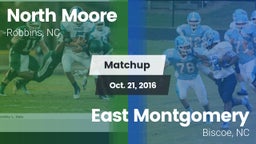 Matchup: North Moore vs. East Montgomery  2016