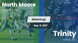 Matchup: North Moore vs. Trinity  2017