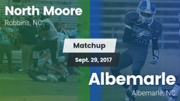 Matchup: North Moore vs. Albemarle  2017