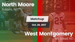 Matchup: North Moore vs. West Montgomery  2017