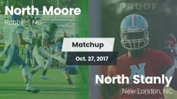 Matchup: North Moore vs. North Stanly  2017