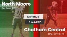 Matchup: North Moore vs. Chatham Central  2017