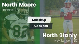 Matchup: North Moore vs. North Stanly  2018