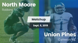 Matchup: North Moore vs. Union Pines  2019