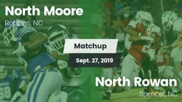 Matchup: North Moore vs. North Rowan  2019