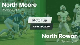 Matchup: North Moore vs. North Rowan  2019