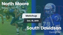 Matchup: North Moore vs. South Davidson  2019