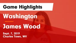 Washington  vs James Wood  Game Highlights - Sept. 7, 2019