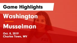 Washington  vs Musselman Game Highlights - Oct. 8, 2019
