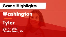 Washington  vs Tyler Game Highlights - Oct. 17, 2019