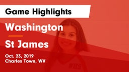 Washington  vs St James Game Highlights - Oct. 23, 2019