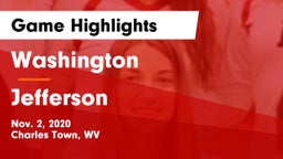 Washington  vs Jefferson  Game Highlights - Nov. 2, 2020