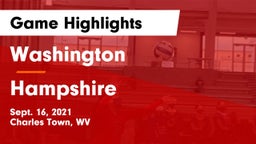 Washington  vs Hampshire  Game Highlights - Sept. 16, 2021