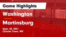 Washington  vs Martinsburg  Game Highlights - Sept. 28, 2021