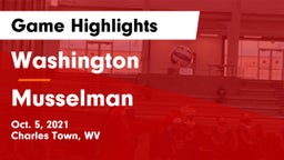 Washington  vs Musselman  Game Highlights - Oct. 5, 2021