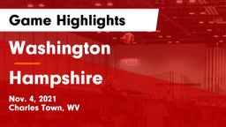 Washington  vs Hampshire  Game Highlights - Nov. 4, 2021