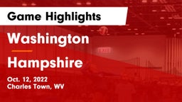 Washington  vs Hampshire  Game Highlights - Oct. 12, 2022