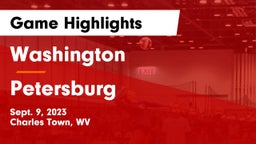 Washington  vs Petersburg  Game Highlights - Sept. 9, 2023