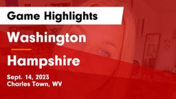 Washington  vs Hampshire  Game Highlights - Sept. 14, 2023