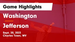 Washington  vs Jefferson  Game Highlights - Sept. 20, 2023