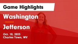 Washington  vs Jefferson  Game Highlights - Oct. 10, 2023