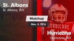 Matchup: St. Albans vs. Hurricane  2016