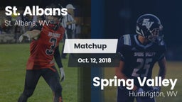 Matchup: St. Albans vs. Spring Valley  2018